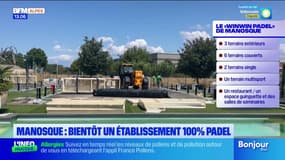 Le padel se développe à Manosque