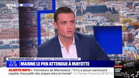 Aleksandar Nikolic (RN): "Marine Le Pen est beaucoup soutenue à Mayotte, il y a une vraie attente derrière elle"