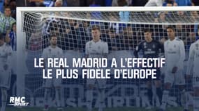 Le Real Madrid a l'effectif le plus stable et le plus fidèle d'Europe