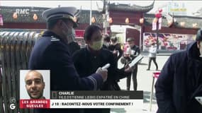 Charlie, le fils d'Etienne Liebig, témoigne de la situation en Chine