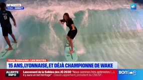 Tous terrains du lundi 14 avril - 15 ans, Lyonnaise, et déjà championne de wake