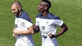 Karim Benzema et Paul Pogba