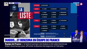 Léo Dubois et Karim Benzema joueront en équipe de France