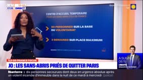 Paris: les sans-abris priés de quitter la capitale à l'approche des Jeux olympiques