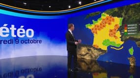 La météo pour ce mercredi 9 octobre 2024