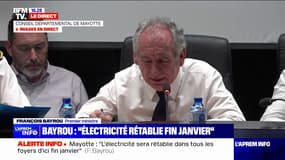François Bayrou dévoile le plan "Mayotte Debout": "l'électricité doit être rétablie dans chaque foyer fin janvier"