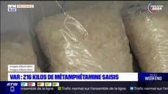 Var: 216 kilogrammes de méthamphétamine saisis