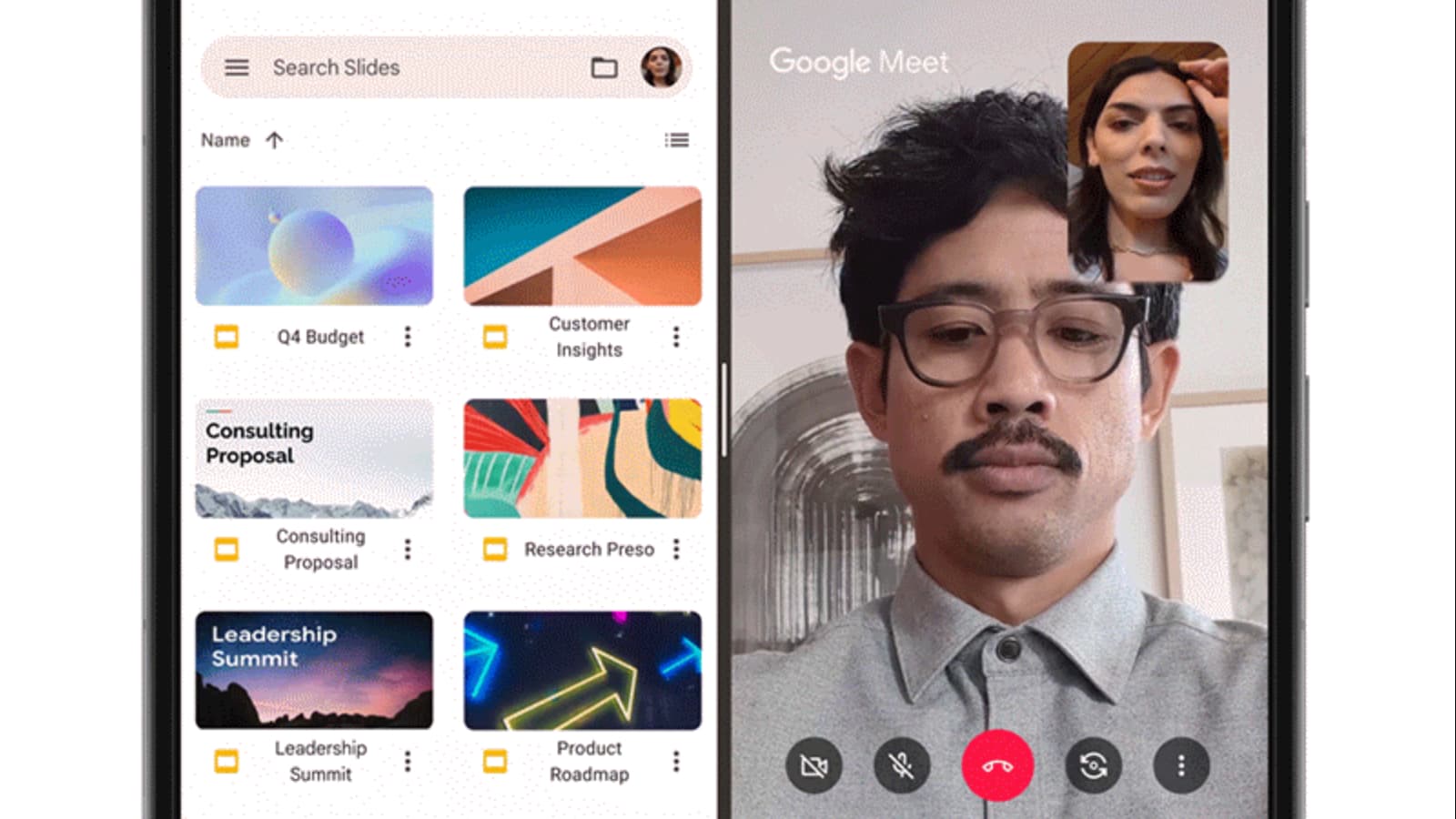 L'affichage multitâche du Google Pixel Fold