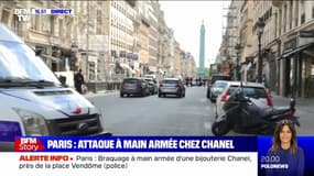 La place Vendôme bouclée après le braquage d'une boutique Chanel