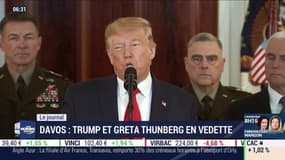 Davos : Trump et Thunberg en vedette