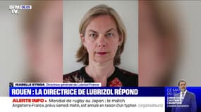 Pollution à Rouen: la directrice générale Lubrizol affirme qu'il "n'y a pas de produits chlorés chez Lubrizol"