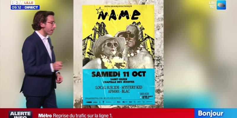 Festival de musique électronique - La météo de Colas du vendredi 10 octobre 2025