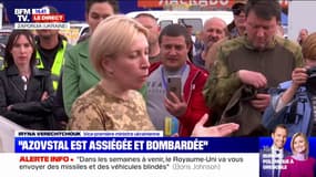 Iryna Verechtchouk, vice-Première ministre ukrainienne affirme que "le couloir humanitaire fonctionne" vers Zaporijia