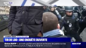 L'auteur de la vidéo montrant un policier qui semble tirer quasi à bout portant sur des manifestants avec un LBD témoigne