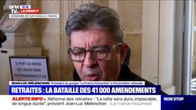 Retraites: "La lutte sera dure, implacable, de longue durée", affirme Jean-Luc Mélenchon