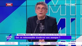 Est-ce raisonnable d’enlever son masque ? L'avis de Thierry Moreau