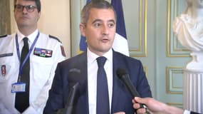 Gérald Darmanin, ministre de l'Intérieur et des Outre-mer, à Paris le jeudi 9 novembre 2023.