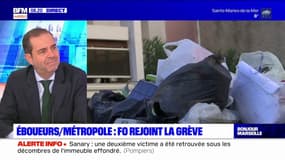 Grève des éboueurs: Yves Moraine juge la position de Force Ouvrière "incompréhensible"