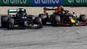 Lewis Hamilton et Alexander Albon au duel durant le Grand Prix d'Autriche