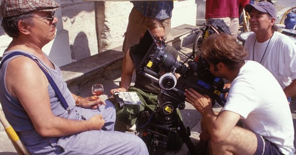 Ticky Holgado et Igor SK sur le tournage des "Gaous" Ticky Holgado et Igor SK sur le tournage des "Gaous"