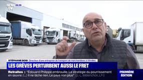 Le transport de marchandise est aussi affecté par la grève