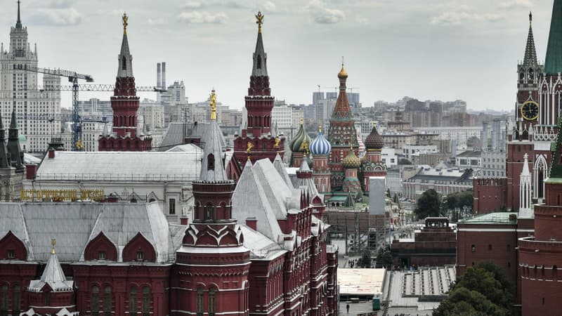 Vue du Kremlin.