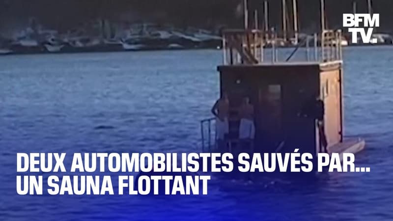 Norvège: deux automobilistes tombés dans l'eau ont été sauvés par les occupants d'un sauna flottant