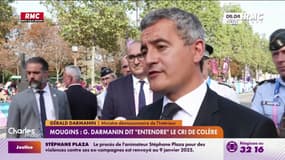  Mougins : Gérald Darmanin dit "entendre" le cri de colère