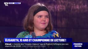 Élisabeth, 10 ans et championne de lecture