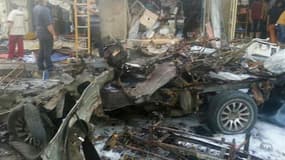 Des attentats à la voiture piégée sur des marchés et dans des rues commerçantes de Bagdad et ses environs ont fait plus de 50 morts et une centaine de blessés mardi. /Photo prise le 6 août 2013/REUTERS