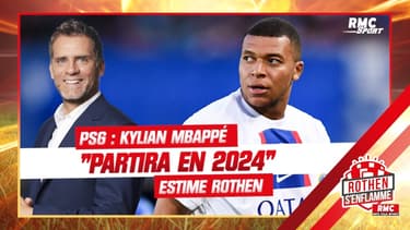 PSG : "Mbappé partira en 2024 quoi qu'il se passe" estime Rothen