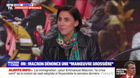 Loi immigration: "On a mis un pied dans la porte hier", affirme Laure Lavalette (RN)