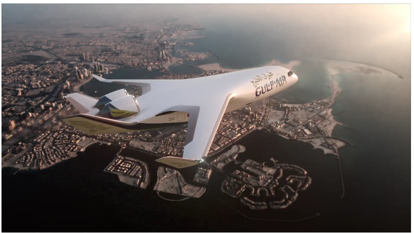 Yakıt tüketimini %50 azaltabilen uçan kanat benzeri uçak: Bahreynli Gulf Air, JetZero'dan Z4 alacak
