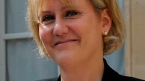 Nadine Morano, qui a perdu dimanche son siège de député, va porter plainte contre l'humoriste Gérald Dahan qui l'avait piégée dans une conversation téléphonique diffusée avant le deuxième tour. /Photo prise le 9 mai 2012/REUTERS/Philippe Wojazer