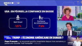 Depuis l'arrivée de Donald Trump à la Maison Blanche, les indices boursiers et la confiance des consommateurs sont en baisse 