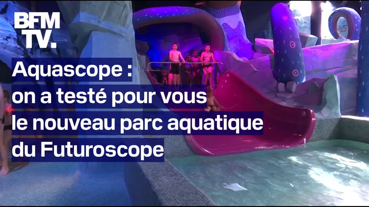 Toboggans géants, cinéma dans l'eau... Le Futuroscope dévoile son parc