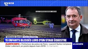 Enfants blessés lors d'un stage équestre: "2 hélicoptères et 11 ambulanciers sont intervenus pour évacuer rapidement les blessés", raconte Emmanuel Berthier, préfet d'Ille-et-Vilaine