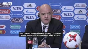 Coupe des Confédérations – Infantino : "Le tournoi a été un grand succès’’