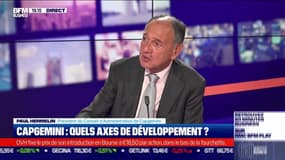 Paul Hermelin (Capgemini) : Quels axes de développement pour Capgemini ? - 13/10