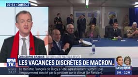 L’édito de Christophe Barbier: Les vacances discrètes d'Emmanuel Macron