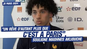 JO Paris 2024 : “Un rêve, d’autant plus que c’est à Paris”, souligne Maghnes Akliouche