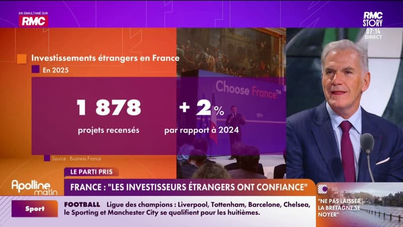 France : "Les investisseurs étrangers ont confiance"
