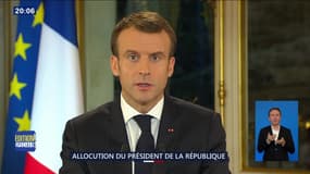 Revoir l’allocution d’Emmanuel Macron