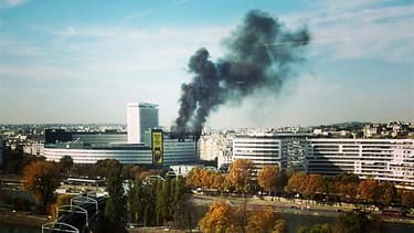 La Maison de la radio touchée par un important incendie.
