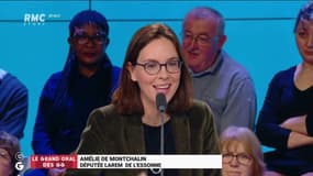 #GrandOral - "Je veux que les Français, dans leur ensemble, payent moins d'impôts. Mais il faut être honnête, ça veut dire qu'en face il faut qu'on réforme le fonctionnement de l'État !" @AdeMontchalin #GGRMC