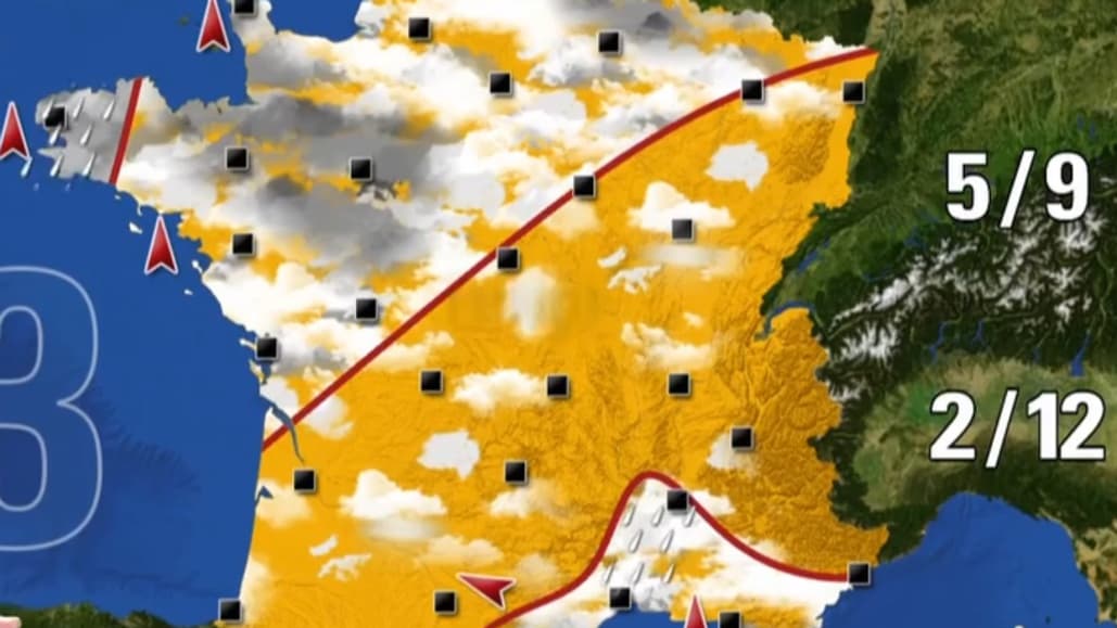 Le temps de ce lundi 25 décembre Le temps de ce lundi 25 décembre