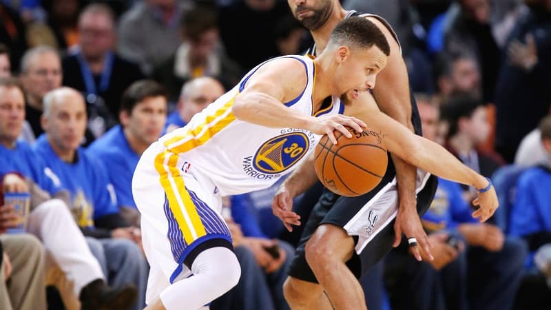 Stephen Curry et Tony Parker