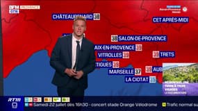 Météo Bouches-du-Rhône: une journée de mercredi ensoleillée et caniculaire, jusqu'à 39°C à Aubagne
