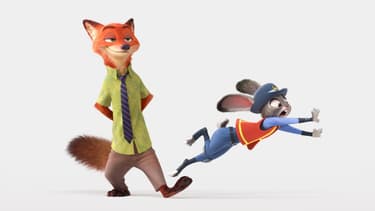 Les deux héros de Zootopie, le dernier Disney, qui vient de passer la barre du milliard de dollars au box-office.