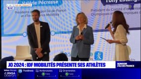 Île-de-France Mobilités a présenté ses athlètes pour les JO 2024